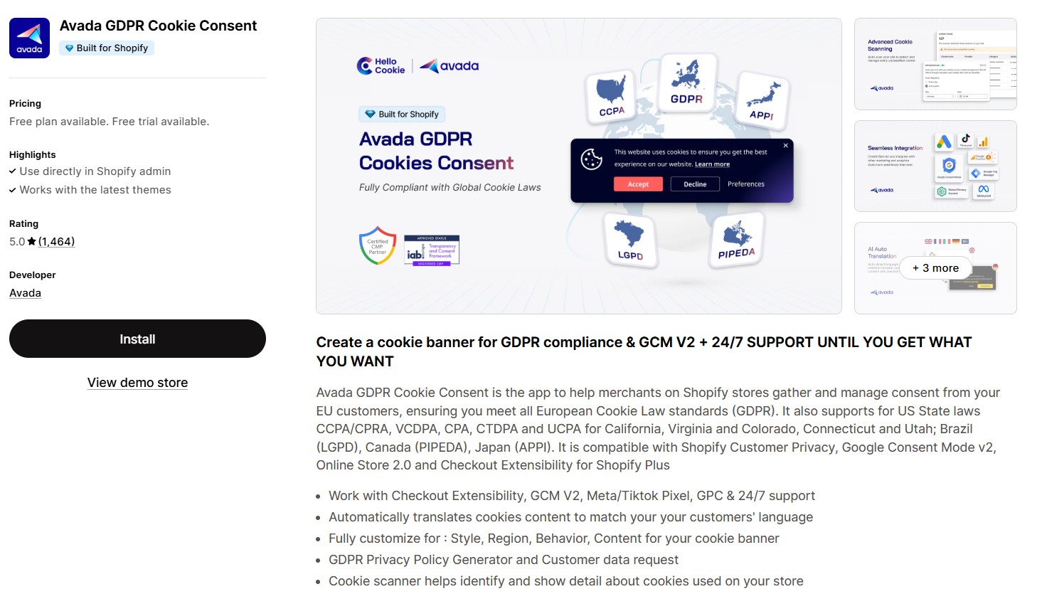 Avada GDPR Cookie Consent – Beautiful Templates That Convert Without Annoying Visitors
